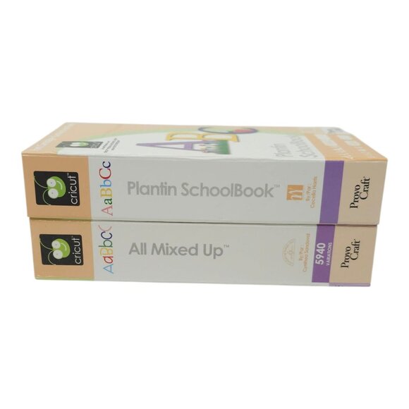Cricut Provo Craft Cartridge Plantin Schoolbook All Mixed Up Link Status Unknown - Picture 4 of 11